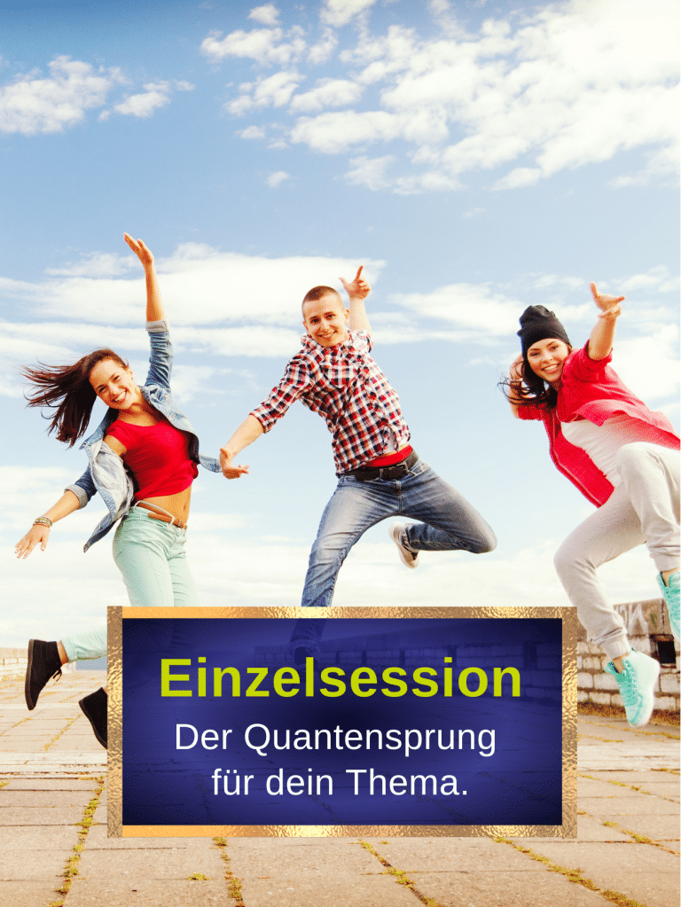 Einzelsession - Der Quantensprung für dein Thema